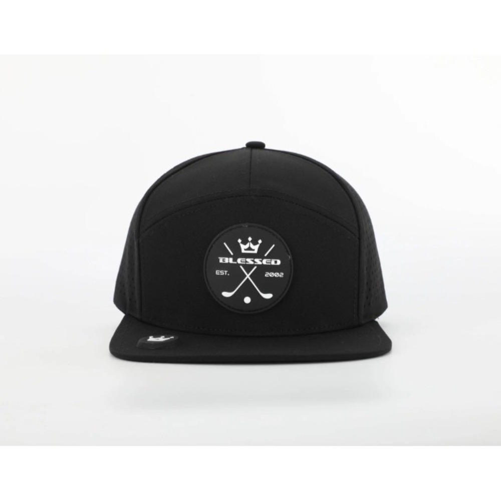 NWT Blessed Golf SB Hat w/ Magnet Brim Dri-Fit Asphalt Black